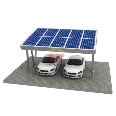 Sistema Solar Carport Personalizavel Pergola com 60m/s ângulo de inclinação da carga do vento 0-60 graus