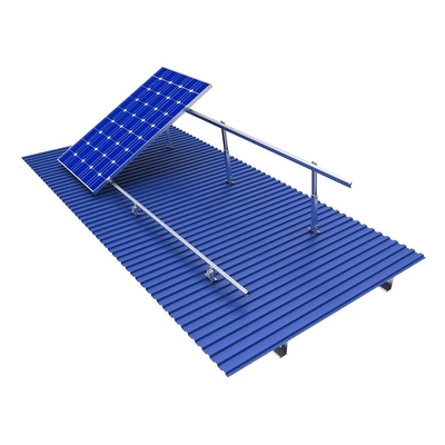 Suporte de montagem da perna dianteira e traseira para estantes de painéis solares ajustáveis em ângulo