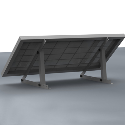 Venda a retalho de painéis solares triangulares ajustáveis de apoio para parede de varanda e telhado plano