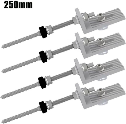 Carga de neve 1,4KN/m2 M10*200 Tornos solares de terra com aço inoxidável 304 de alumínio