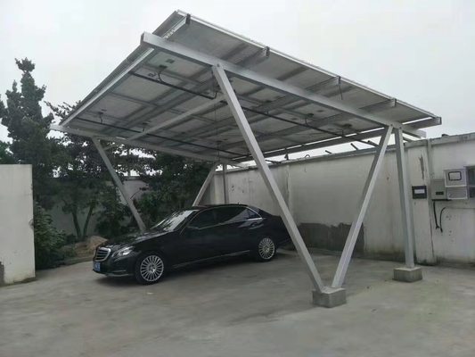 1.4KN/m2 Carga de neve e 60m/s Carga de vento Estrutura de alumínio para montagem solar de carpinteiro
