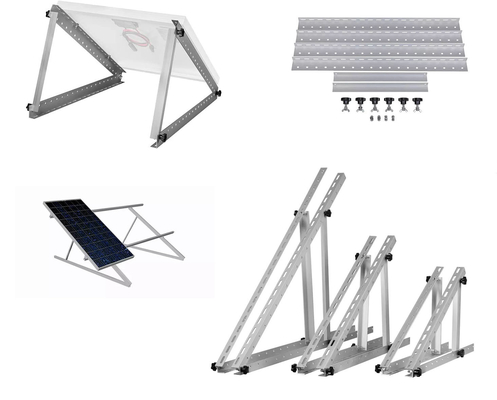 Equipamento de montagem de painéis solares de telhado plano