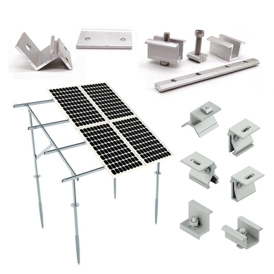 Instalação de painéis solares fotovoltaicos anodizados