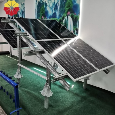 Estrutura de montagem do módulo solar montado em terra Carga de neve 1,5KN/m2 e Carga de vento 60M/s