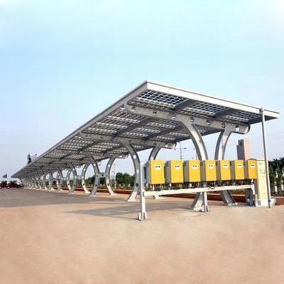 Carport solar totalmente montado Carport de aço para casa