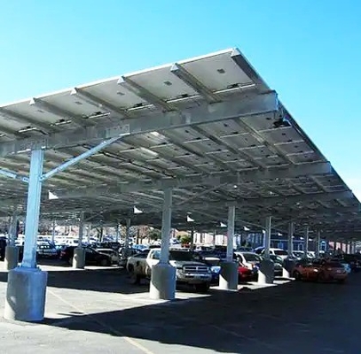 Carport solar totalmente montado Carport de aço para casa