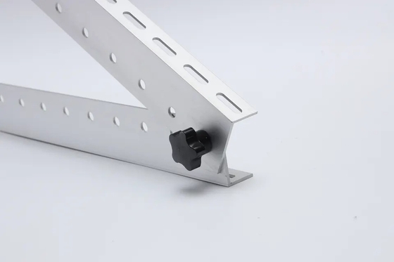 Instalação no solo Sistema de montagem do quadro solar de montagem inclinada com material AL6005-T5