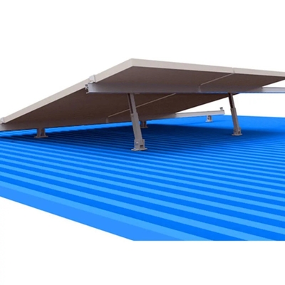 Suportes de pernas dianteiras e traseiras para painel solar prateado/preto Ângulo de inclinação de montagem 10°-60°