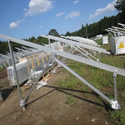 Montar em prata natural para instalação de painéis solares pré-montado e personalizado