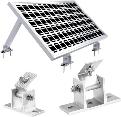 Pernas dianteiras e traseiras de alumínio ajustáveis para painel solar RV no telhado