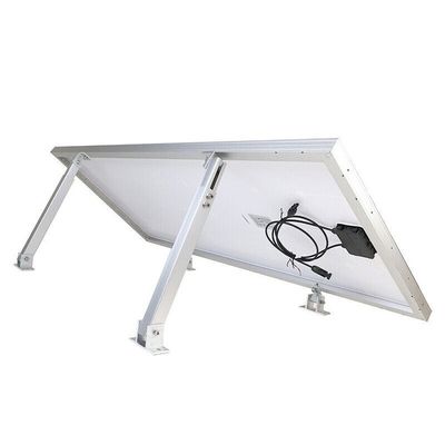 Suporte de telhado solar de metal ajustável para sistema de RV Produto de terra solar de energia de alumínio