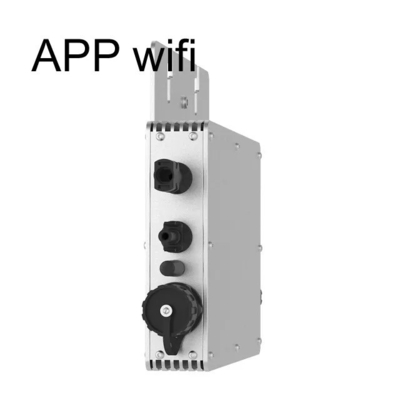 Sistema Solar Micro Inverter com corrente de saída 26,6A/8,7A e comunicação WIFI/RS485