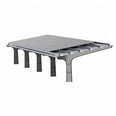 Sistema de montagem solar de estacionamento resistente à água Estrutura de aço para instalação