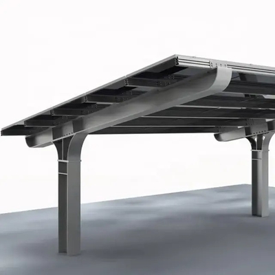 Sistema de montagem solar de estacionamento resistente à água Estrutura de aço para instalação