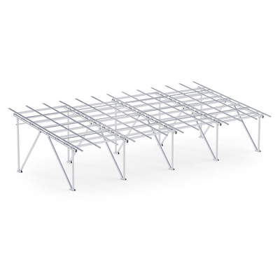 Suporte de montagem de telhado solar de carport de alumínio personalizável para carport ajustável