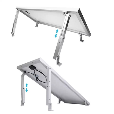 AL6005-T5 Suporte de montagem de painéis solares com ângulo ajustável e carga de neve de 1,5KN/m2