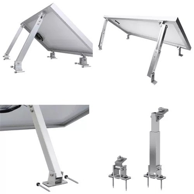 Sistema de estante solar ajustável montado no solo para carga de neve 1,5KN/m2 Painéis solares de telhado