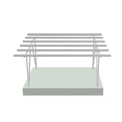 Anodizado Solar Panel Canopy Mounting Rack para Carport Solar Bracket Mounting System