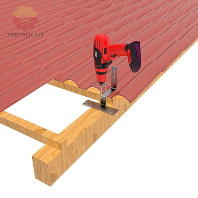 ISO9001/CE Aprovado Ferroviário de Roof Hook de Aço Inoxidável para Roof Tile Solar Mounting Bracket