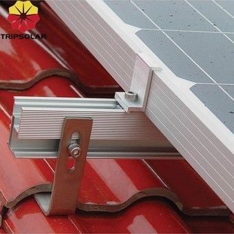Gancho de teto de painel solar de aço inoxidável personalizado para instalação rápida de montagem fotovoltaica