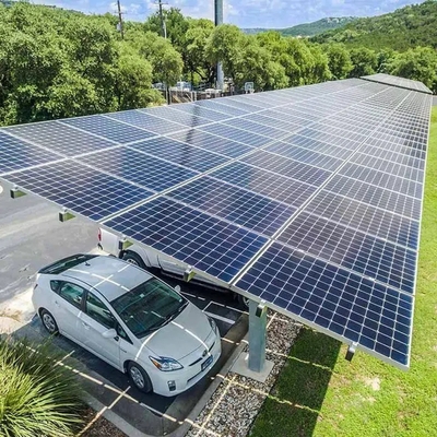 60m/s Carga do vento Solar Carport Bracket para instalação rápida do Kit de painéis solares domésticos