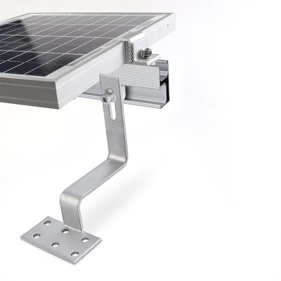 Anodizado certificado ISO9001/CE Gancho de telhado para sistema de montagem solar fotovoltaico