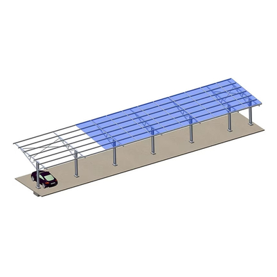 Parque Industrial Painel Solar Estrutura de Carport Personalizada para Requisitos do Cliente