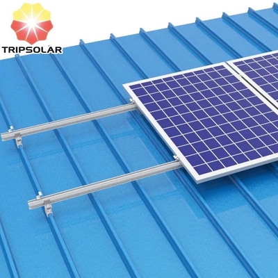 Suportes de montagem de painéis solares para telhados metálicos com certificado ISO9001/CE/AS/NZS 1170/TUV