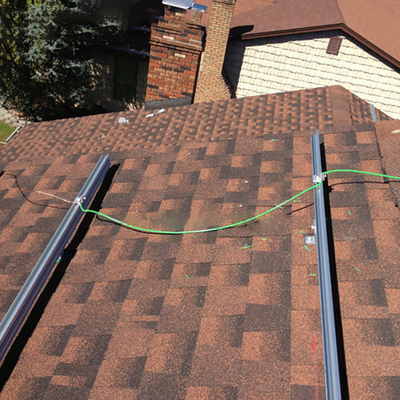 Suportes de montagem de painéis solares para telhados metálicos com certificado ISO9001/CE/AS/NZS 1170/TUV