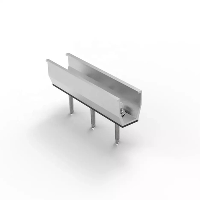 Sistema de montagem de painéis solares para trilhos e eficiência de custos certificados ISO9001/CE/AS/NZS 1170/TUV