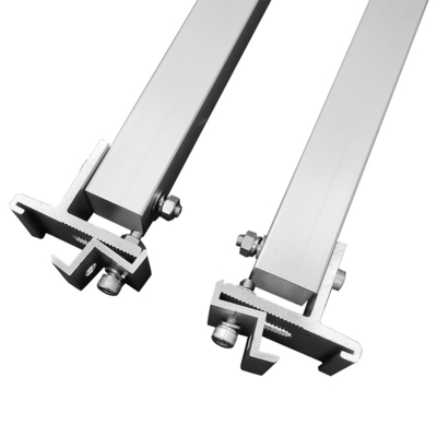 Sistema de montagem em solo anodizado AL6005-T5 para instalação rápida e fácil de painéis solares