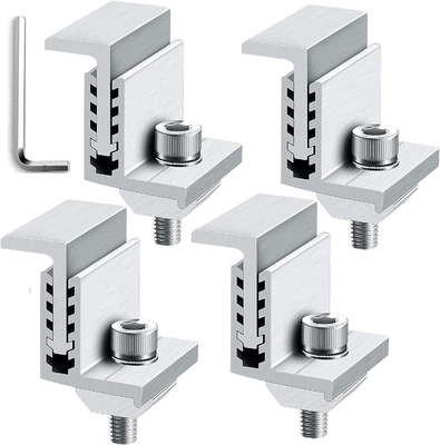 Carga de neve 1,5KN/m2 AS/NZS Standard Solar Bracket para telhado de telhado de azulejos Pantile Hook ajustável