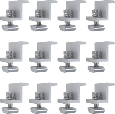 Carga de neve 1,5KN/m2 AS/NZS Standard Solar Bracket para telhado de telhado de azulejos Pantile Hook ajustável