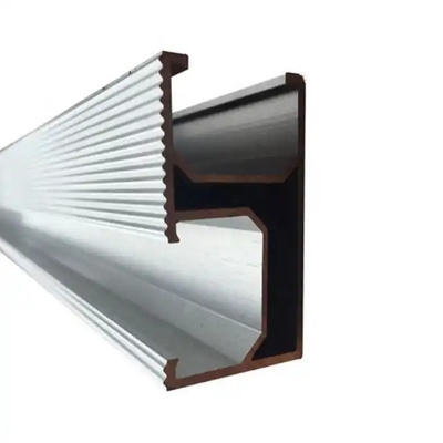 Reels de alumínio para instalação de painéis solares fotovoltaicos no telhado