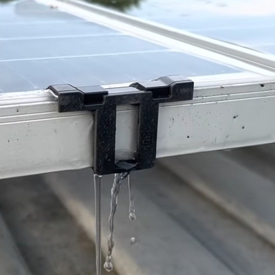 Carga de neve 1,5KN/m2 Carga de vento 60M/s Kit de energia solar personalizável para drenagem de água