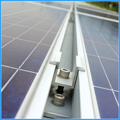 Carga de neve 1.4KN/m2 Apertador de extremidade solar para sistema de energia solar na montagem de painéis solares