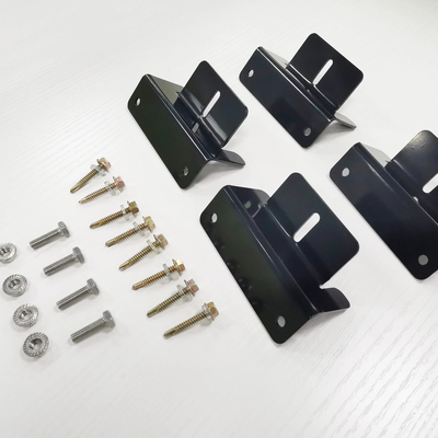 Suporte Z galvanizado a quente para RV Kit de painéis solares Fácil instalação garantida