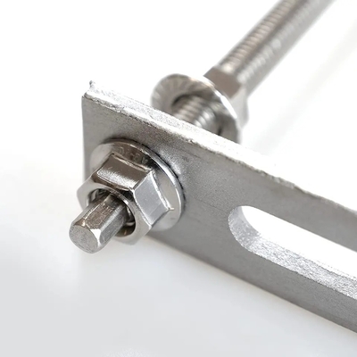 Kit de parafusos de fixação solar com acabamento anodizado para telhas de telhado certificado ISO9001/CE