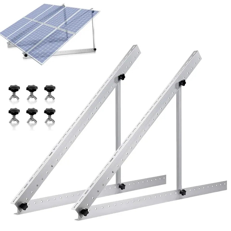 Instalação no solo Sistema de montagem do quadro solar de montagem inclinada com material AL6005-T5
