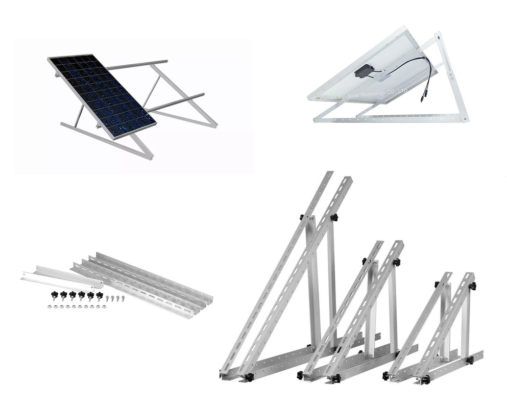 AL6005-T5 Suporte de painel solar triângulo de alumínio para instalação fotovoltaica