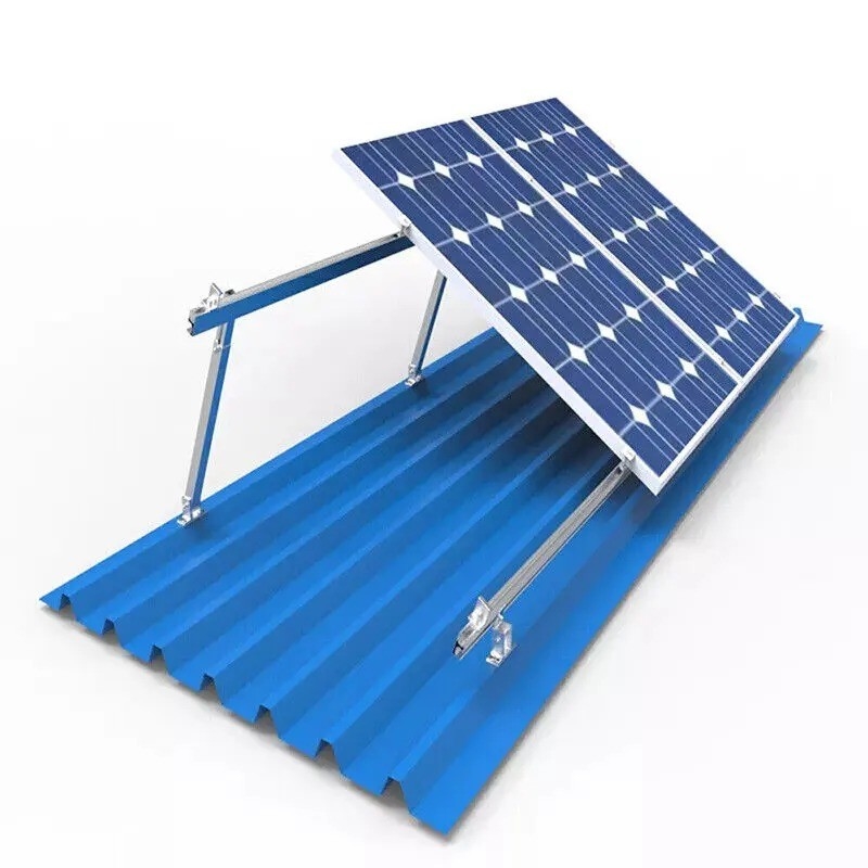 Estabelecimento solar de pernas traseiras e pernas dianteiras ajustável para eficiência da instalação de painéis solares fotovoltaicos