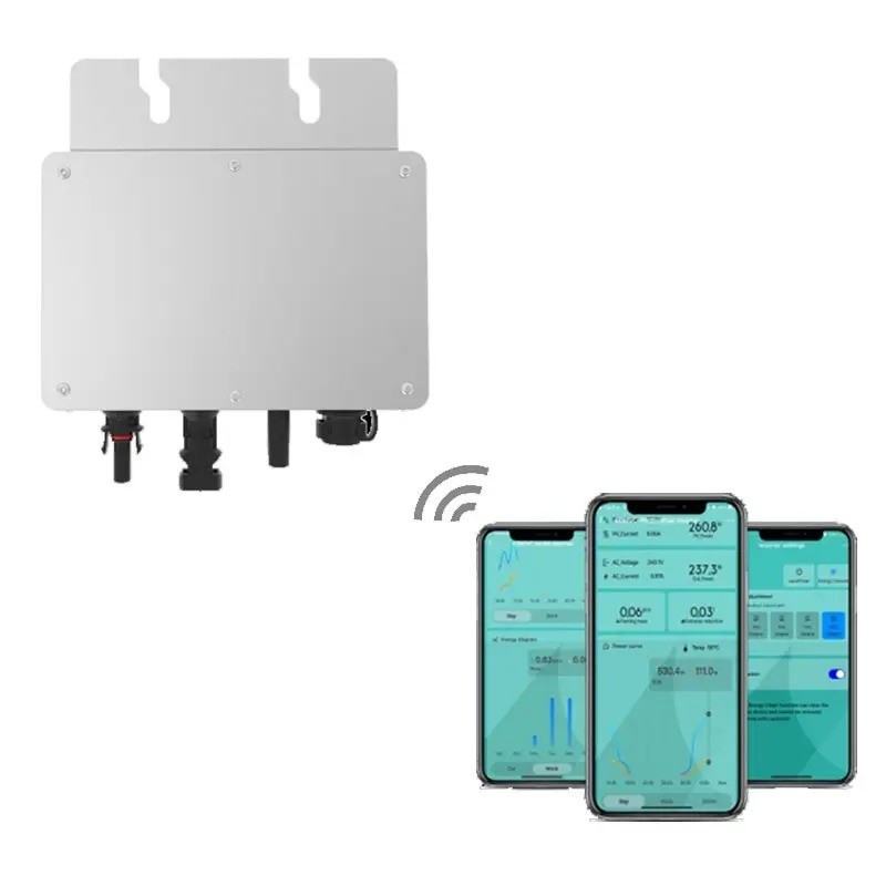 A melhor escolha da Europa 2000w 700w 300w Grid Tie Solar Micro Inverter com 95% de eficiência