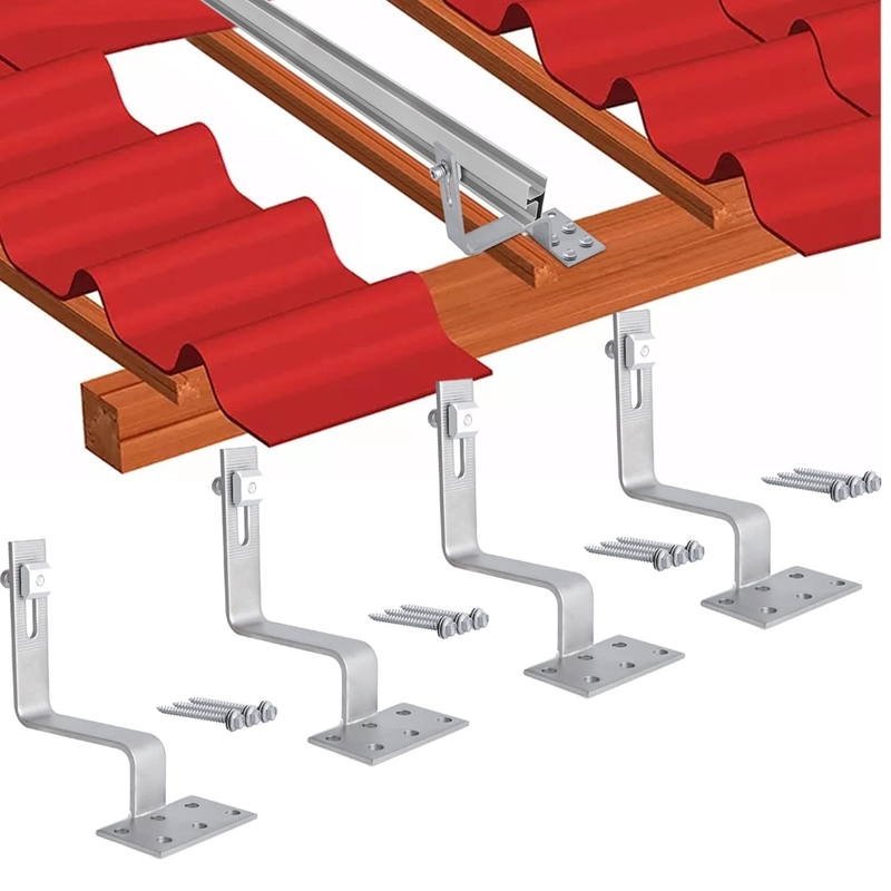 ISO9001/CE Aprovado Ferroviário de Roof Hook de Aço Inoxidável para Roof Tile Solar Mounting Bracket
