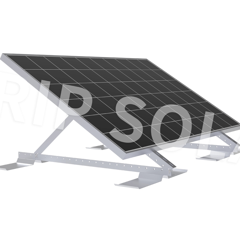 25-30 anos de vida útil Sistema de montagem de telhado de ballast solar para telhado plano
